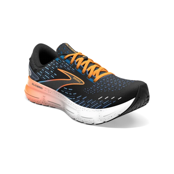 Zapatillas Brooks Glycerin 20 Negro Azul Naranja Hombre 5 Zapatillas Brooks Glycerin 20 Negro Azul Naranja Hombre - Imagen 3