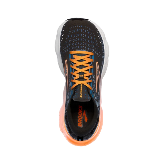 Zapatillas Brooks Glycerin 20 Negro Azul Naranja Hombre 7 Zapatillas Brooks Glycerin 20 Negro Azul Naranja Hombre - Imagen 5