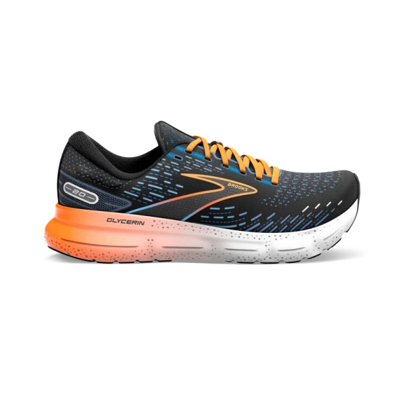 Zapatillas Brooks Glycerin 20 Negro Azul Naranja Hombre 3 Zapatillas Brooks Glycerin 20 Negro Azul Naranja Hombre