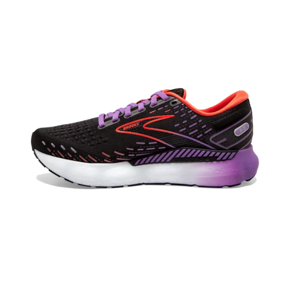 Zapatillas Brooks Glycerin GTS 20 Negro Naranja Morado Mujer 4 Zapatillas Brooks Glycerin GTS 20 Negro Naranja Morado Mujer - Imagen 2