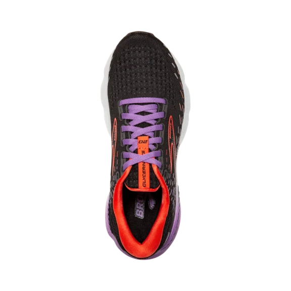 Zapatillas Brooks Glycerin GTS 20 Negro Naranja Morado Mujer 7 Zapatillas Brooks Glycerin GTS 20 Negro Naranja Morado Mujer - Imagen 5