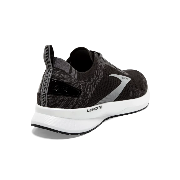Zapatillas Running Brooks Levitate 4 Negro Gris Hombre 6 Zapatillas Running Brooks Levitate 4 Negro Gris Hombre - Imagen 4