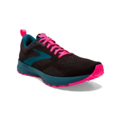 Zapatillas Running Brooks Revel 5 Negro Azul Rosa Mujer -Deportes Ropa Tienda zapatillas running brooks revel 5 negro azul rosa mujer 2