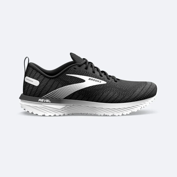 Zapatillas Running Brooks Revel 6 Negro Blanco Mujer 3 Zapatillas Running Brooks Revel 6 Negro Blanco Mujer