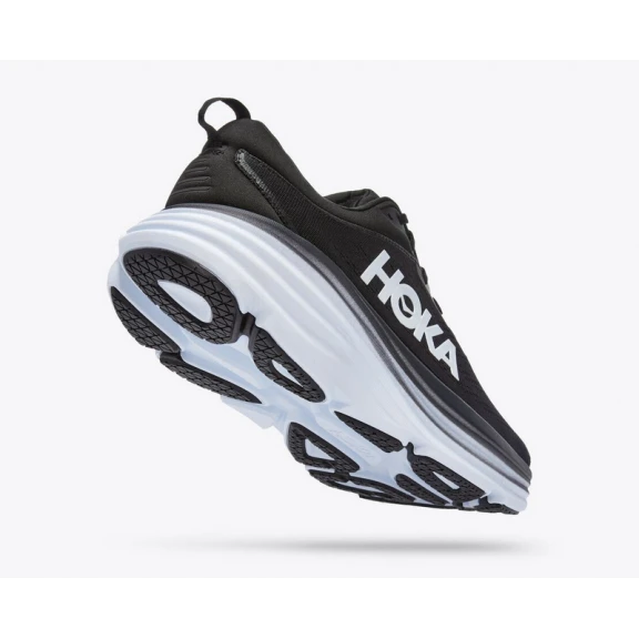 Zapatillas Running Hoka Bondi 8 Negro Blanco Hombre 6 Zapatillas Running Hoka Bondi 8 Negro Blanco Hombre - Imagen 4
