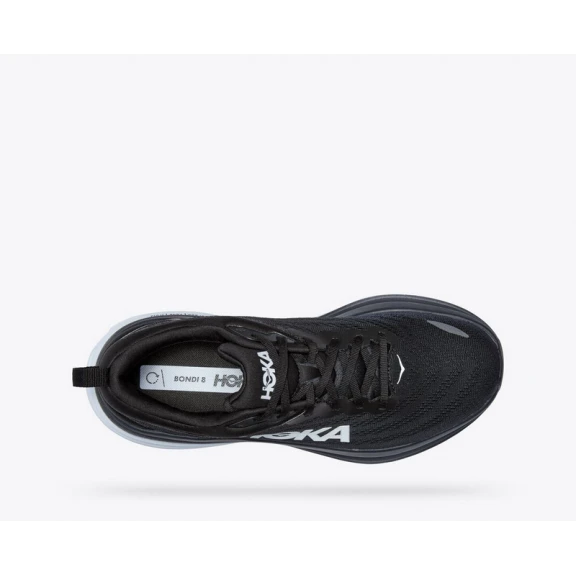 Zapatillas Running Hoka Bondi 8 Negro Blanco Hombre 8 Zapatillas Running Hoka Bondi 8 Negro Blanco Hombre - Imagen 6