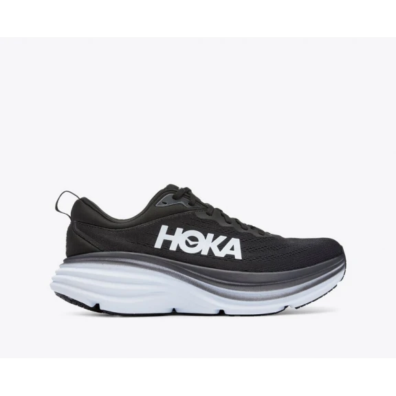 Zapatillas Running Hoka Bondi 8 Negro Blanco Hombre 3 Zapatillas Running Hoka Bondi 8 Negro Blanco Hombre