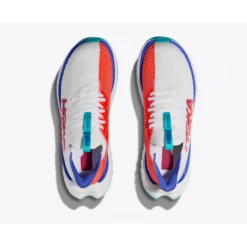 Zapatillas Running Hoka Carbon X 3 Blanco Azul Fuego Hombre -Deportes Ropa Tienda zapatillas running hoka carbon x 3 blanco azul fuego hombre 4