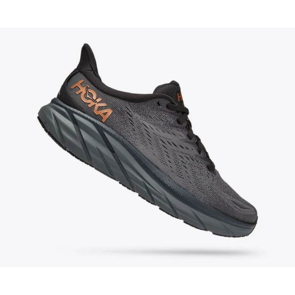 Zapatillas Running Hoka Clifton 8 Antracita Mujer 5 Zapatillas Running Hoka Clifton 8 Antracita Mujer - Imagen 3