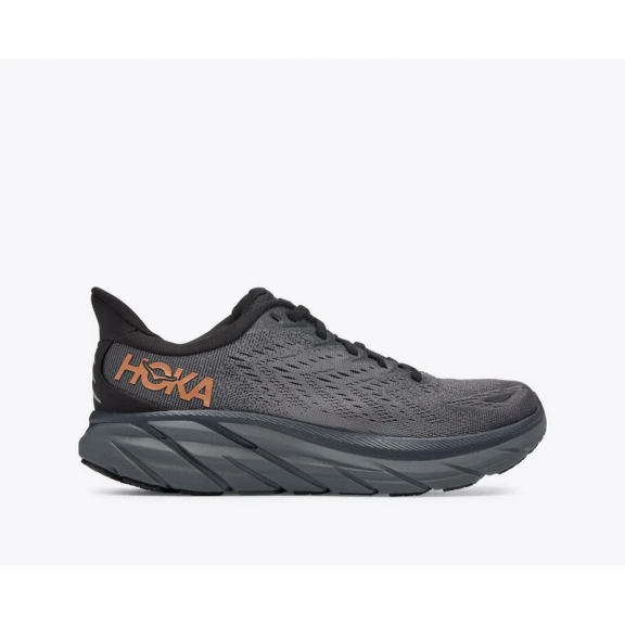Zapatillas Running Hoka Clifton 8 Antracita Mujer 3 Zapatillas Running Hoka Clifton 8 Antracita Mujer
