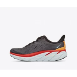 Zapatillas Running Hoka Clifton 8 Antracita Rojo Hombre -Deportes Ropa Tienda zapatillas running hoka clifton 8 antracita rojo hombre 1