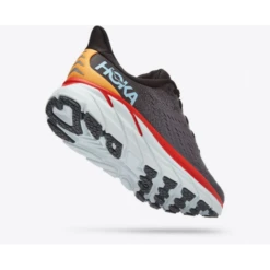 Zapatillas Running Hoka Clifton 8 Antracita Rojo Hombre -Deportes Ropa Tienda zapatillas running hoka clifton 8 antracita rojo hombre 5