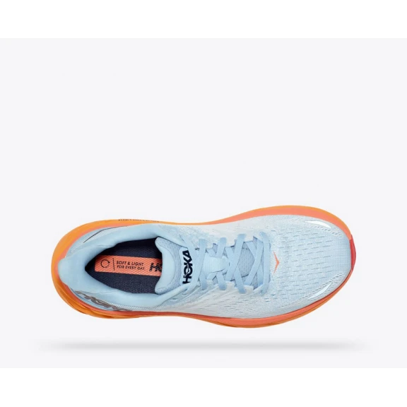 Zapatillas Running Hoka Clifton 8 Celeste Mujer 7 Zapatillas Running Hoka Clifton 8 Celeste Mujer - Imagen 5