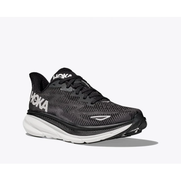 Zapatillas Running Hoka Clifton 9 Negro Blanco Hombre 4 Zapatillas Running Hoka Clifton 9 Negro Blanco Hombre - Imagen 2