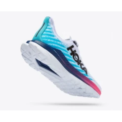 Zapatillas Running Hoka Mach 5 Blanco Azul Rosa Hombre -Deportes Ropa Tienda zapatillas running hoka mach 5 blanco azul rosa hombre 3