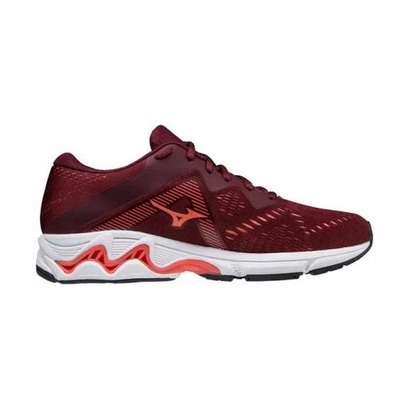 Zapatillas Running Mizuno Wave Equate 5 Rojo Coral Mujer 3 Zapatillas Running Mizuno Wave Equate 5 Rojo Coral Mujer