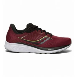 Zapatillas Running Saucony Guide 14 Burdeos Hombre