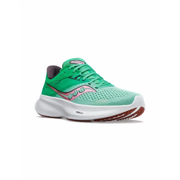 Zapatillas Running Saucony Ride 16 Verde Mujer 5 Zapatillas Running Saucony Ride 16 Verde Mujer - Imagen 3