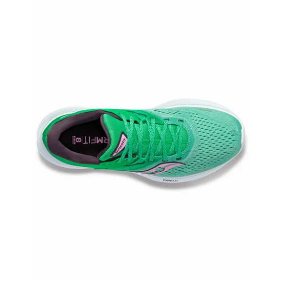 Zapatillas Running Saucony Ride 16 Verde Mujer 6 Zapatillas Running Saucony Ride 16 Verde Mujer - Imagen 4
